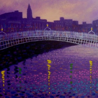  Ha Penny Bridge Dublin Card