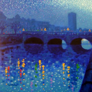 O Connell Bridge -  Starry Night In Dublin Series SOLD OUT