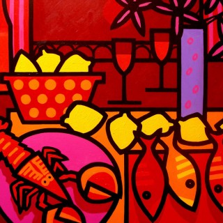 Warm Still Life At Window 