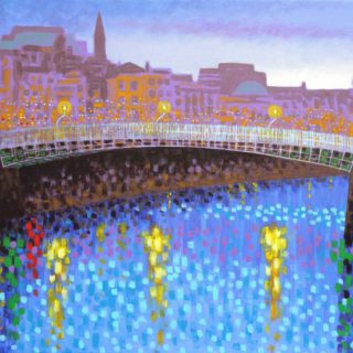 Ha'Penny Bridge - High quality Giclee print 19