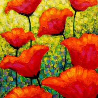 SOLD OUT Mischa's Poppies - High quality Giclee print 17