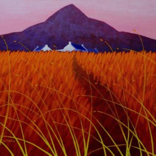 The Sugar Loaf County Wicklow -  Acrylic on deep edge canvas - 20