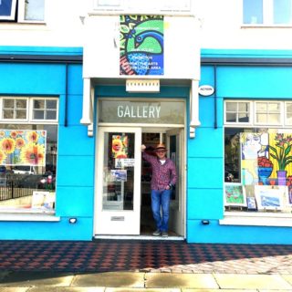 At the SeaRooms Gallery, Monkstown