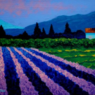 Provence Acrylic On Stretched Canvas 11 X 14 Inches SOLD