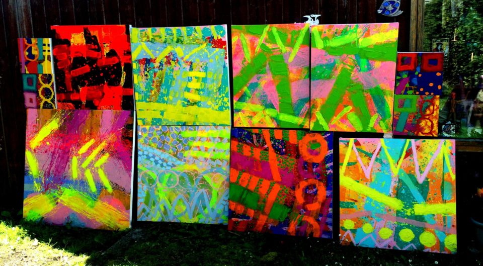 Wall Of Colour 2 B