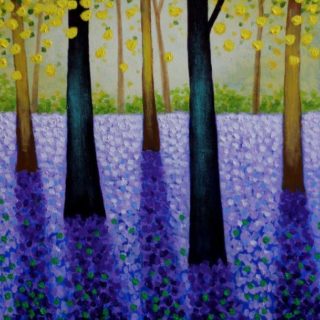 Bluebell Carpet II 15 1 2021 002 -Bluebell Carpet - SOLD - 20